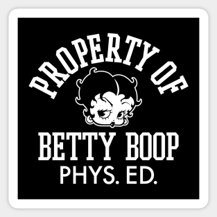 BETTY BOOP - Phys. Ed. 2.0 Sticker